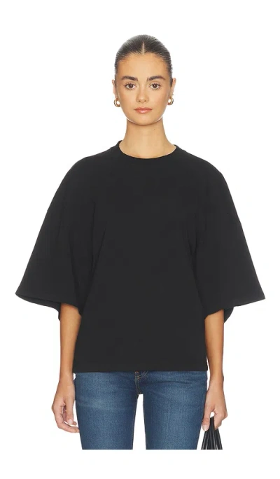 Agolde Ellery Tee Shirt In Black