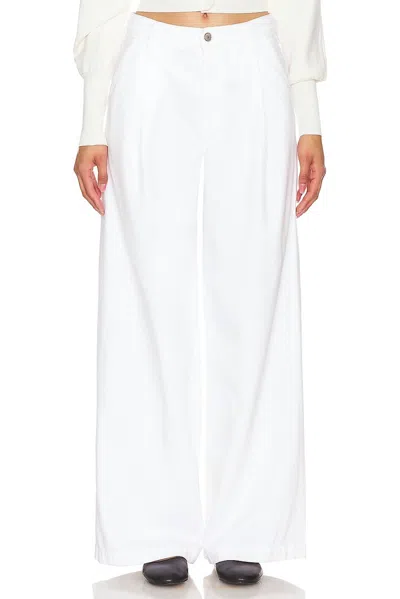 Agolde Ellis Trouser In Milkshake In White