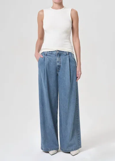 Agolde Ellis Trouser Pants In Baffle