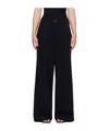 Agolde Ellis Wide-leg Jeans In Black