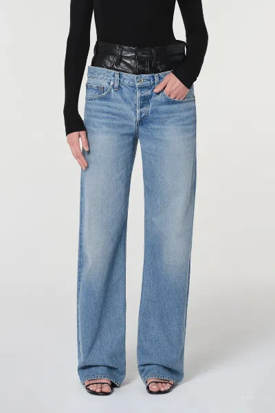 Agolde Elson Jean In Detox Outbreak In Blue