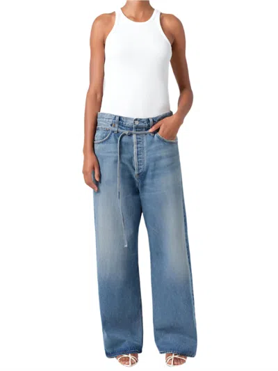 Agolde Emmi Wide Leg Jean In Intuition In Multi