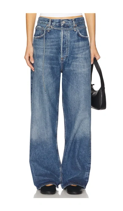 Agolde Emmi Jeans In Blue
