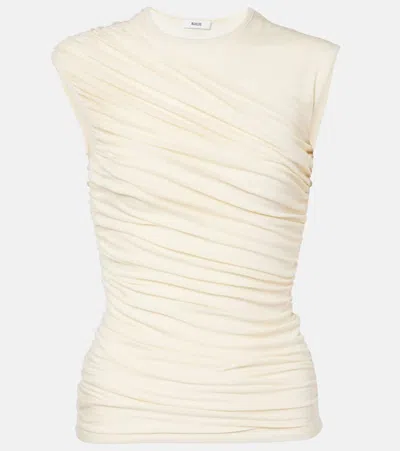 AGOLDE ESTER RUCHED TANK TOP