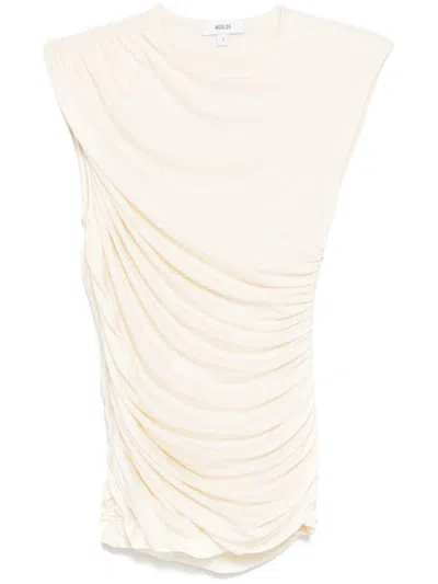 Agolde Ester Tank Top In 白色