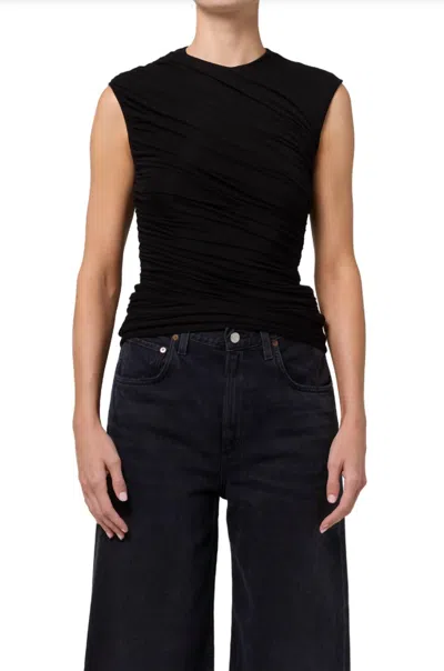 Agolde Ester Tank Top In Black