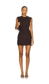 Agolde Ester Twist Dress In Multi