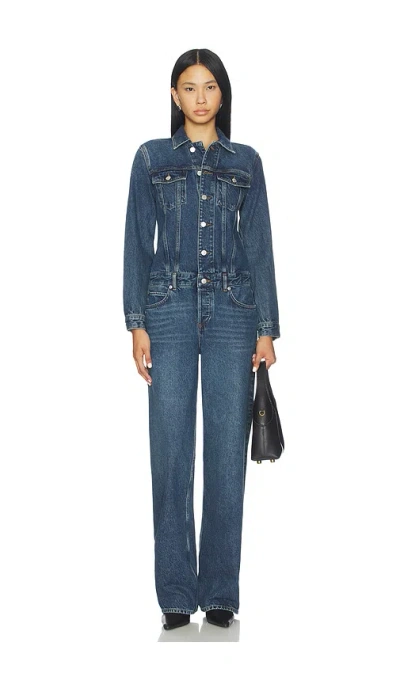 Agolde Esther Jumpsuit In Blue