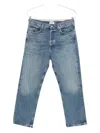 Agolde Magnus Button Jeans In Blue