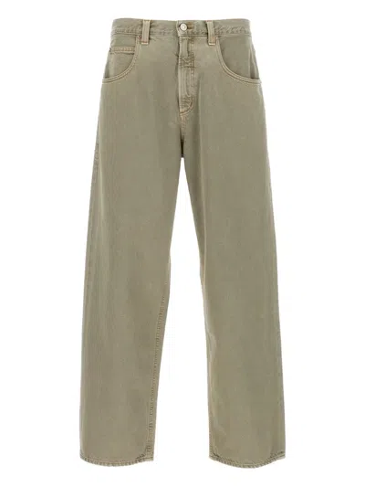 AGOLDE FADED FIVE-POCKET JEANS