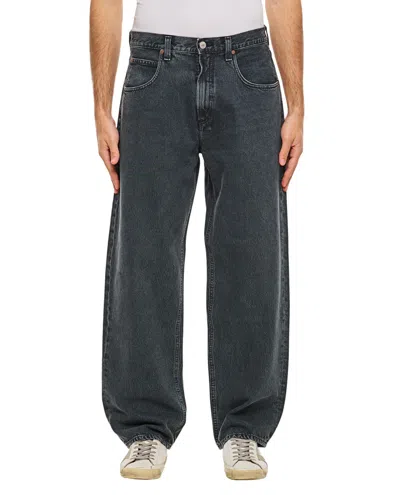 AGOLDE AGOLDE FADED RELAXED WIDE-LEG FUSION JEANS