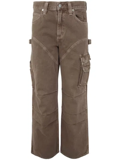 AGOLDE AGOLDE FEATHER MAXI CARGO JEANS