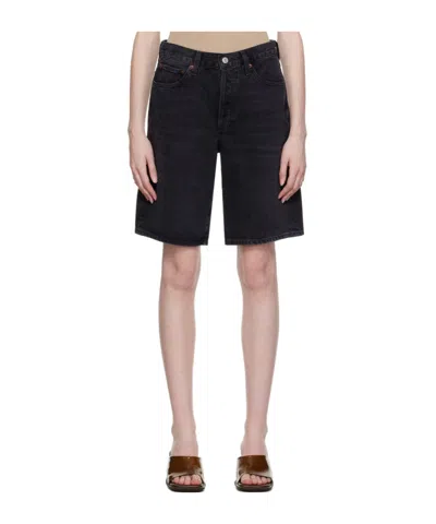 Agolde Five Pocket Denim Shorts