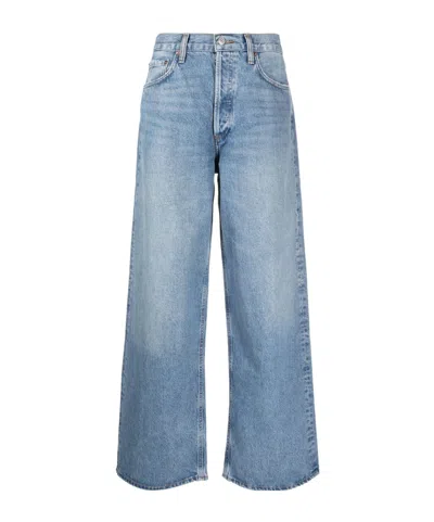 Agolde Five-pocket Denim Trousers