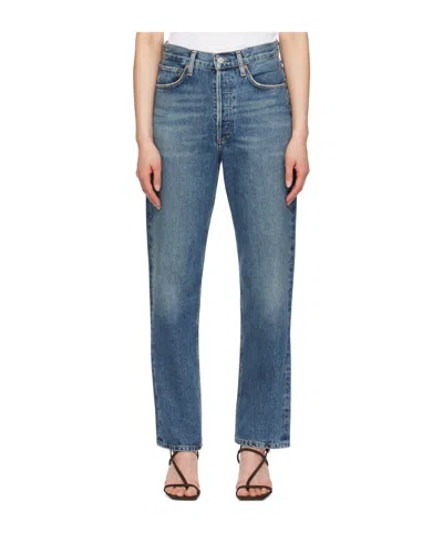Agolde Five Pocket Denim Trousers