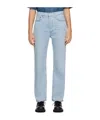 Agolde Low Slung Baggy Jeans In Blue