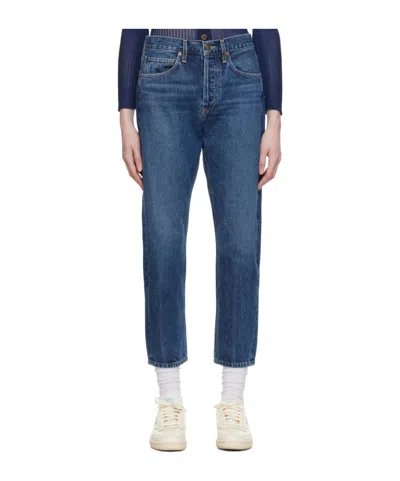 Agolde Five Pocket Denim Trousers