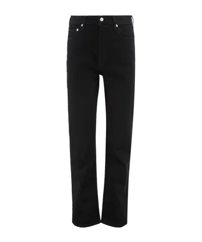 AGOLDE FIVE-POCKET DENIM TROUSERS