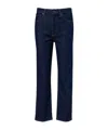 Agolde Harper Mid Rise Relaxed Straight Jeans In Reissue In Black