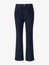 Agolde Riley Long High-rise Slim Straight Jeans In Blue