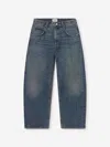 Agolde Fusion Denim Pants In Blue