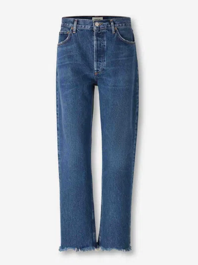 Agolde Flared Jeans In Blue