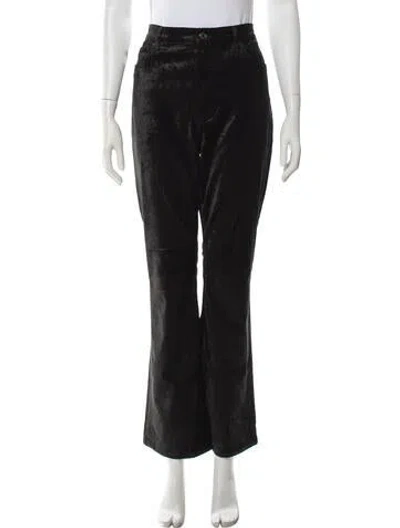 Pre-owned Agolde Flared Pants In Black