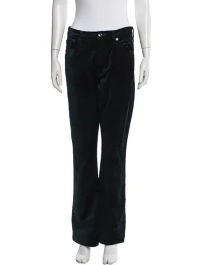 Pre-owned Agolde Flared Pants In Green