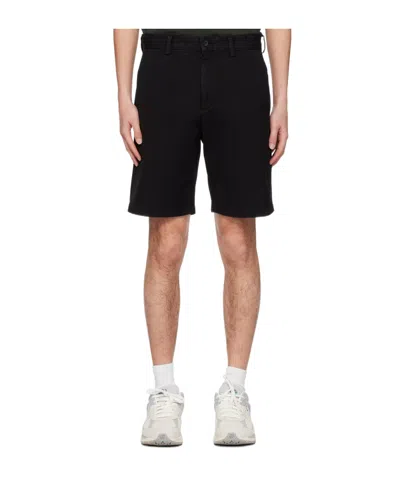 Agolde Four-pocket Shorts In Black
