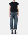 Agolde Fran Jeans In Blue