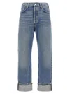Agolde Ca Straight Low-waist Jeans By Fran