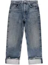 Agolde Fran Jeans In Blue