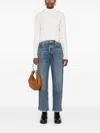 Agolde Fran Jeans In Blue