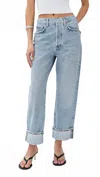 Agolde Fran Jeans In Force In Blue