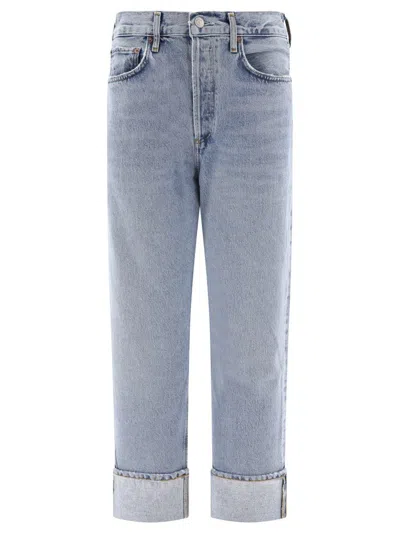 Agolde "fran Low Slung" Jeans