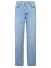 Agolde Fran Low Slung Jeans In Regenerative Cotton