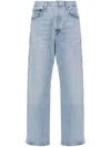 Agolde Fran Low Slung Jeans In Regenerative Cotton