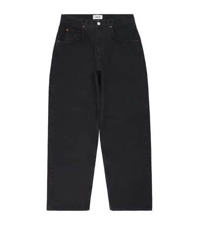 Agolde Fusion Balloon Jeans In Blue