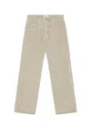 Agolde Fusion Corduroy Jean In Neutral