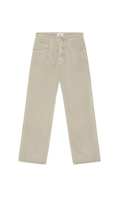 Agolde Fusion Corduroy Jean In Neutral