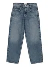 Agolde Fusion Denim Pants In Blue