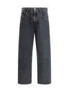 Agolde Faded Relaxed Wide-leg Fusion Jeans In Dvsn