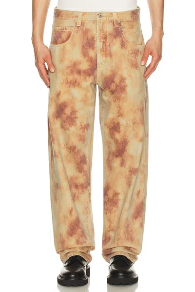 Agolde Fusion Wide-leg Jeans In Pink