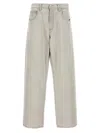 Agolde "blend" Wide Leg Denim Trousers With Pockets