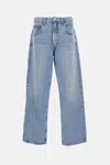 Agolde Sky Blue Fusion Jeans In Blue