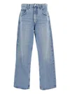 Agolde Sky Blue Fusion Jeans In Blue