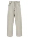 Agolde "blend" Wide Leg Denim Trousers With Pockets