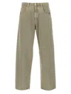 Agolde High Waist Straight Leg Denim Trousers In Multi