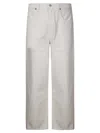 Agolde Fusion Jeans In Chalk White In White