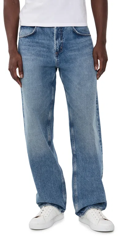 Agolde Fusion Low Slung Tapered Fit Jeans 32 Friction